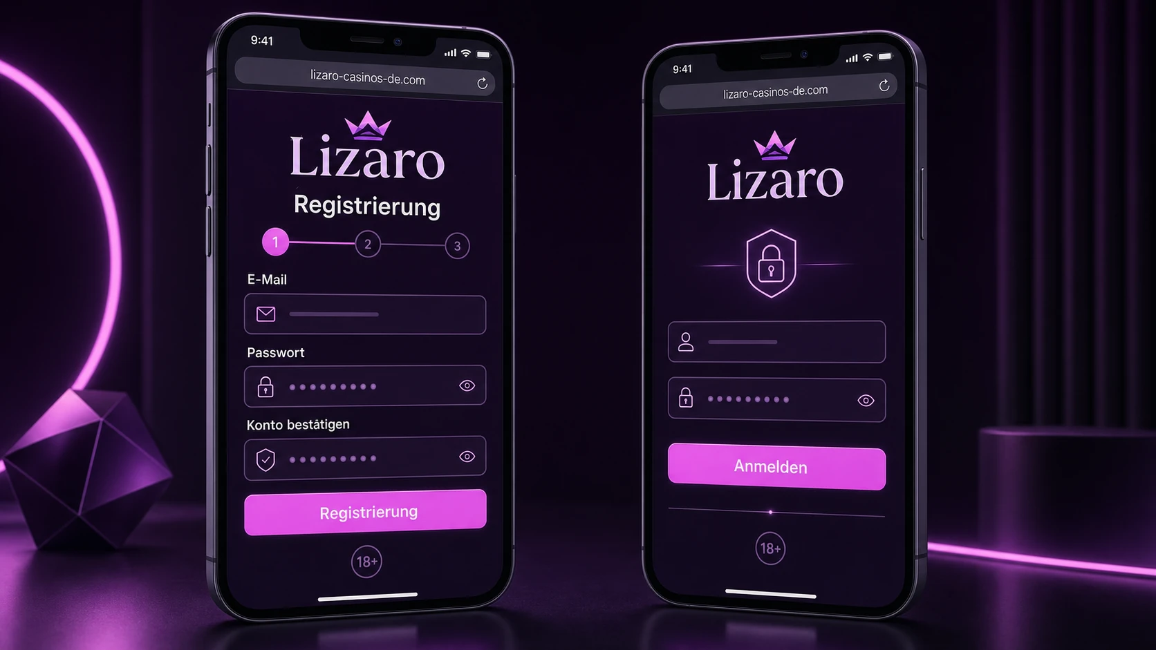 Registrierung und Mobile Login