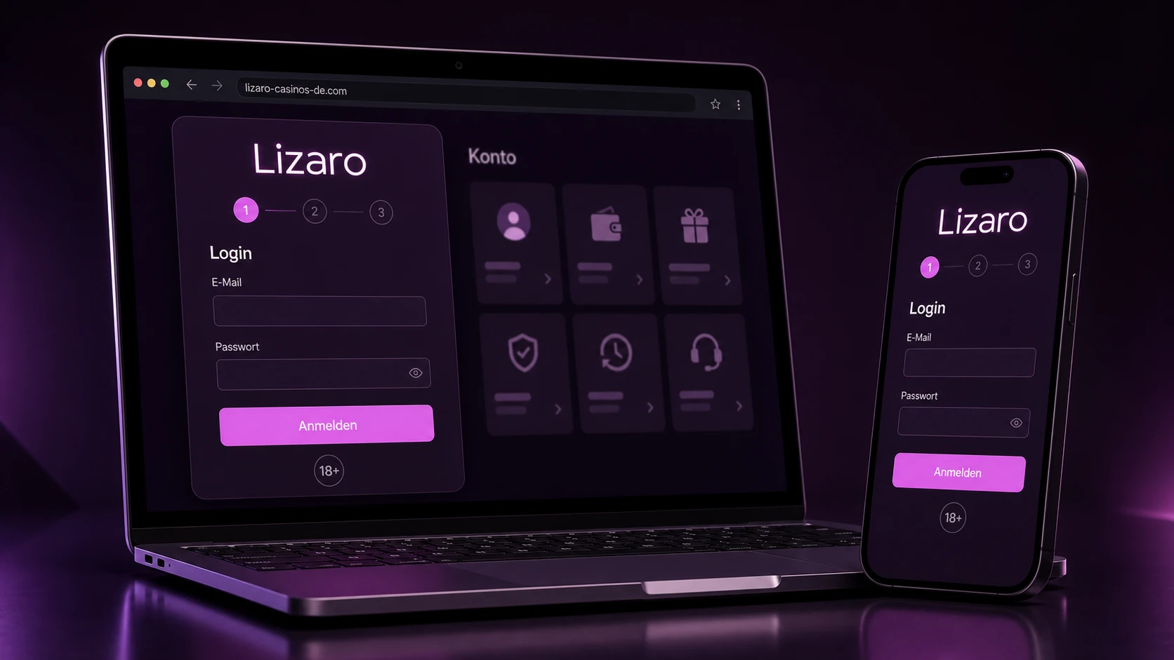 So funktioniert der Lizaro Casino Login